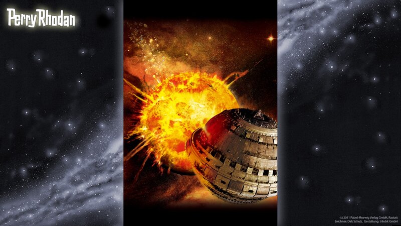 Perry Rhodan space explosion