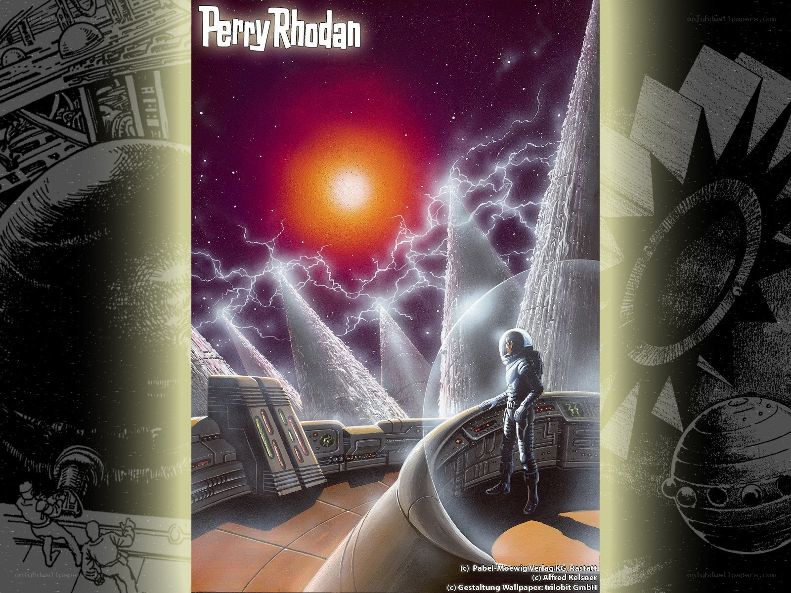Perry Rhodan space scene
