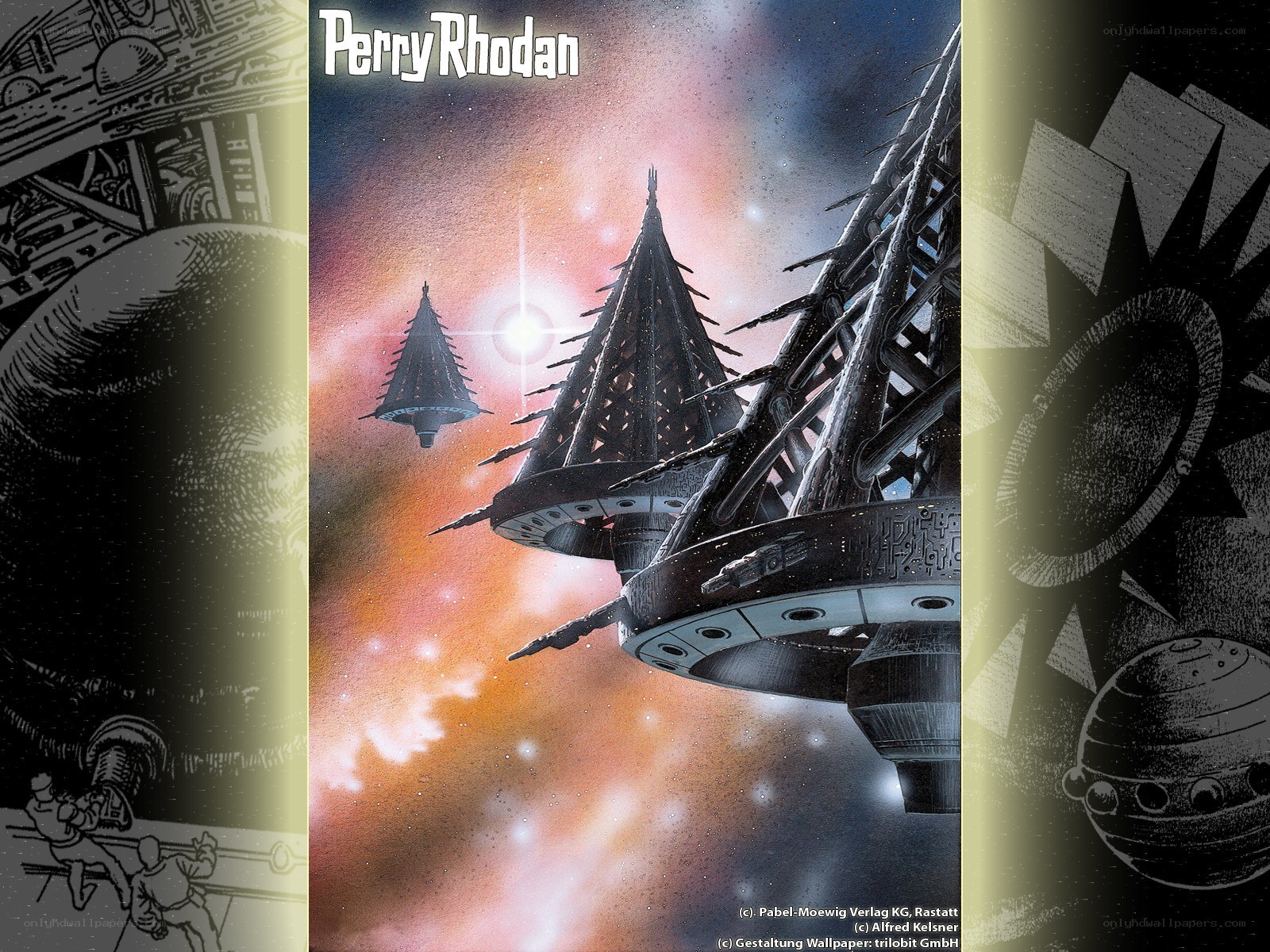 Perry Rhodan space scene
