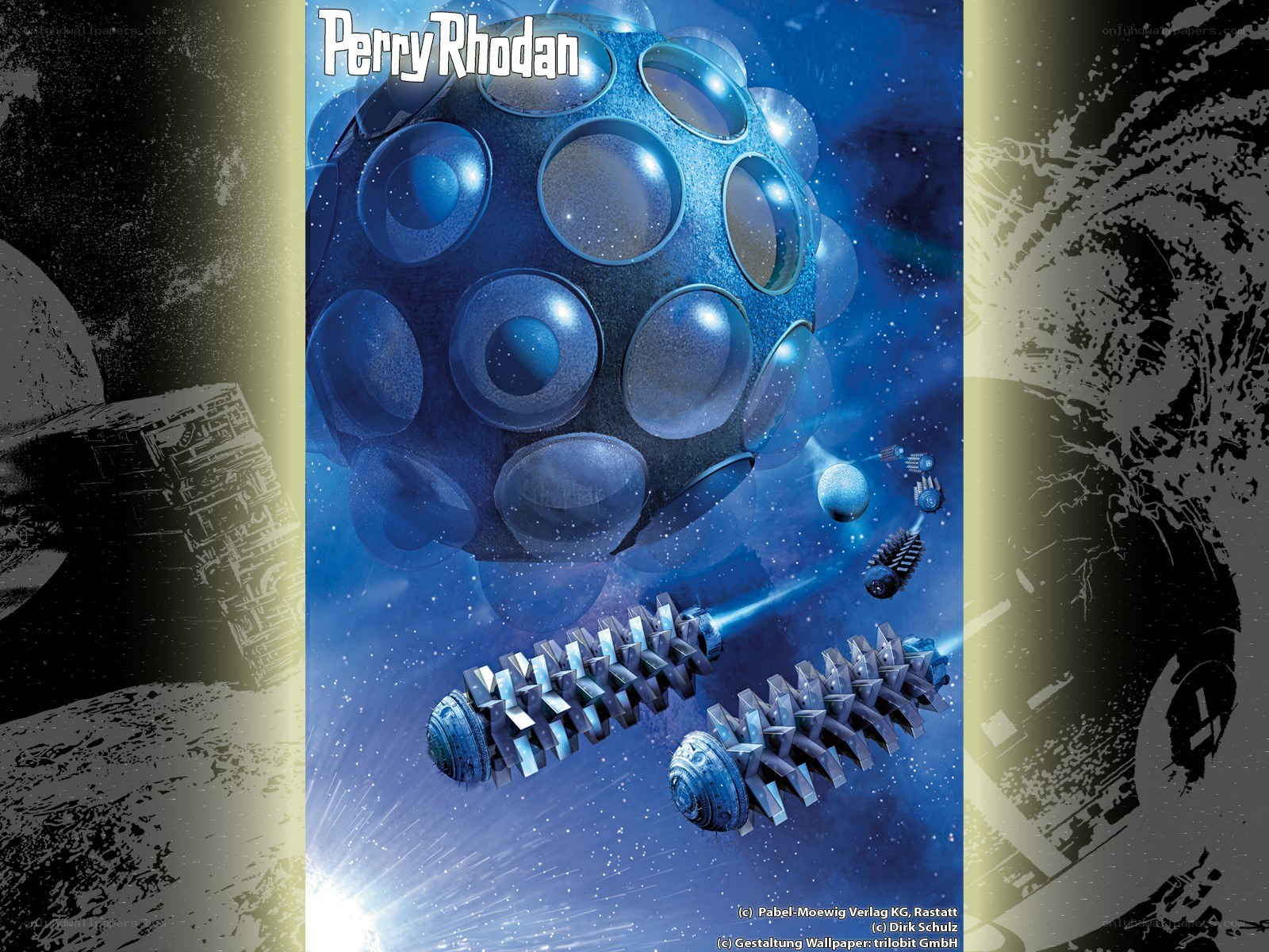 Perry Rhodan space scene