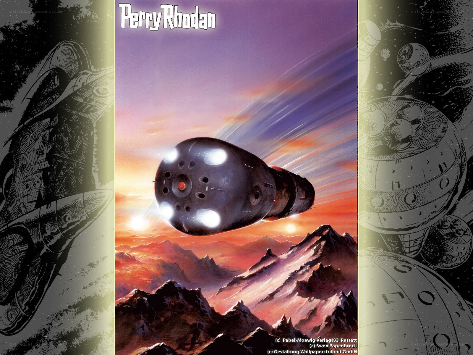 Perry Rhodan space ship
