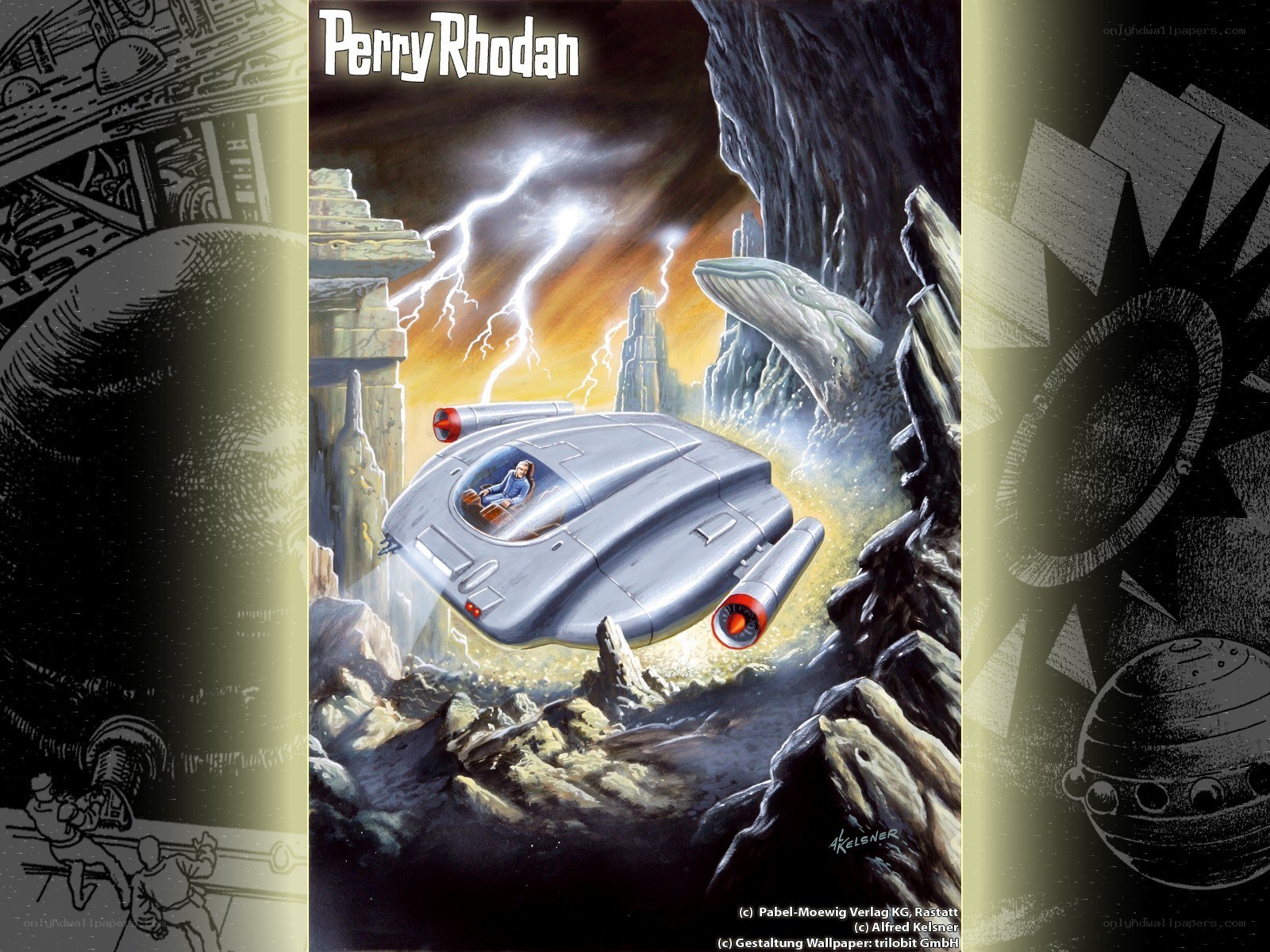 Perry Rhodan spacecraft landing