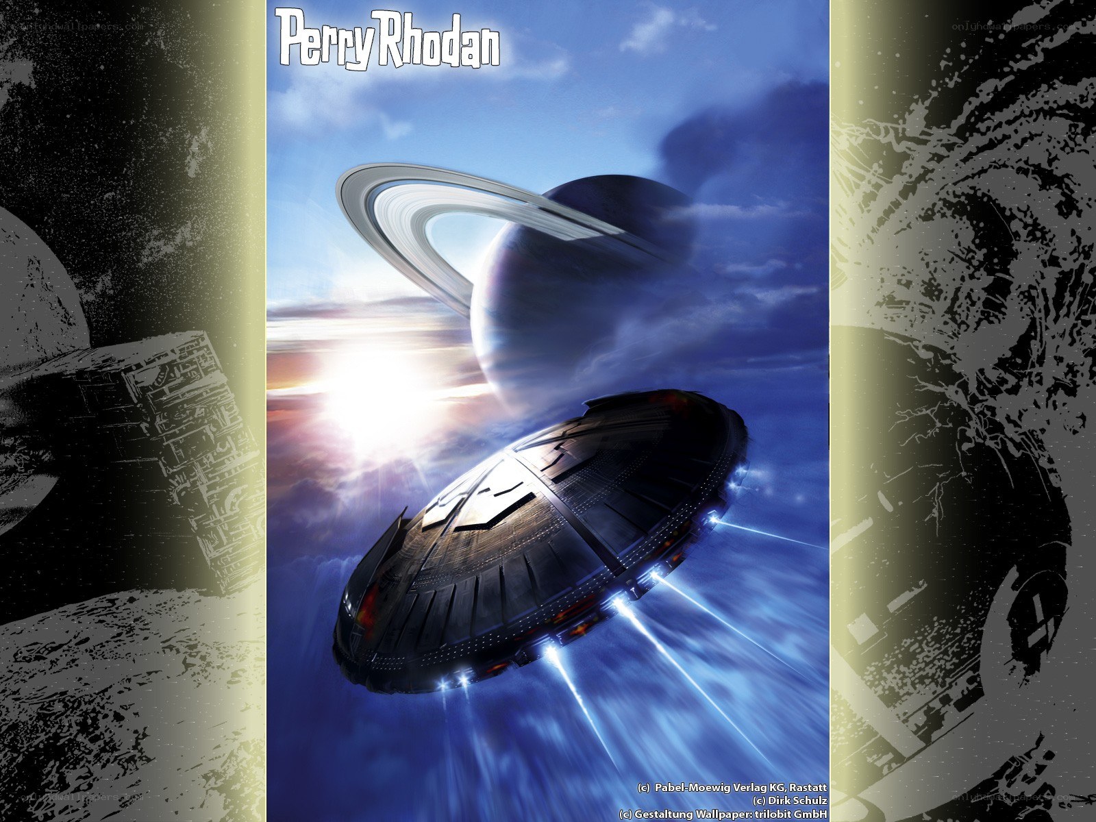 Perry Rhodan spaceship artwork