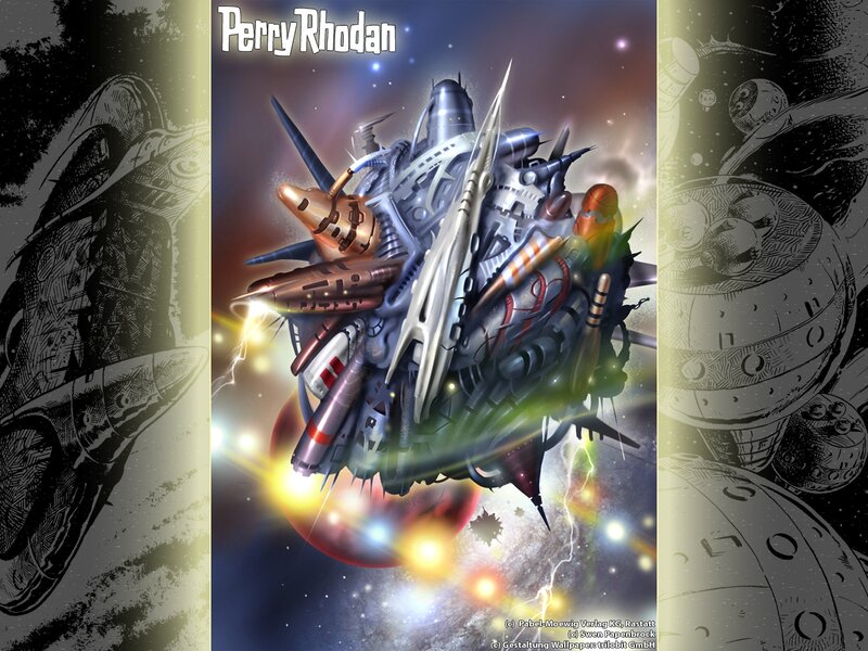 Perry Rhodan spaceship artwork