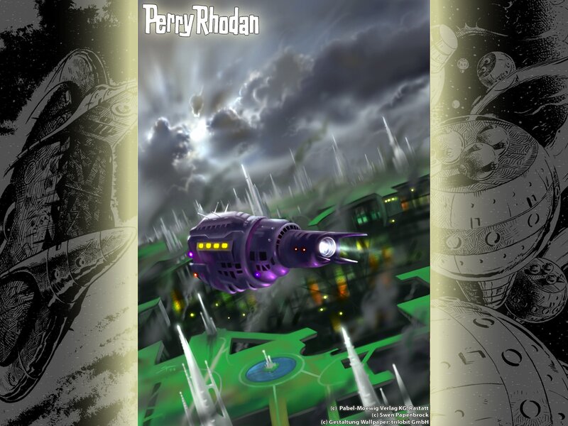 Perry Rhodan spaceship flight