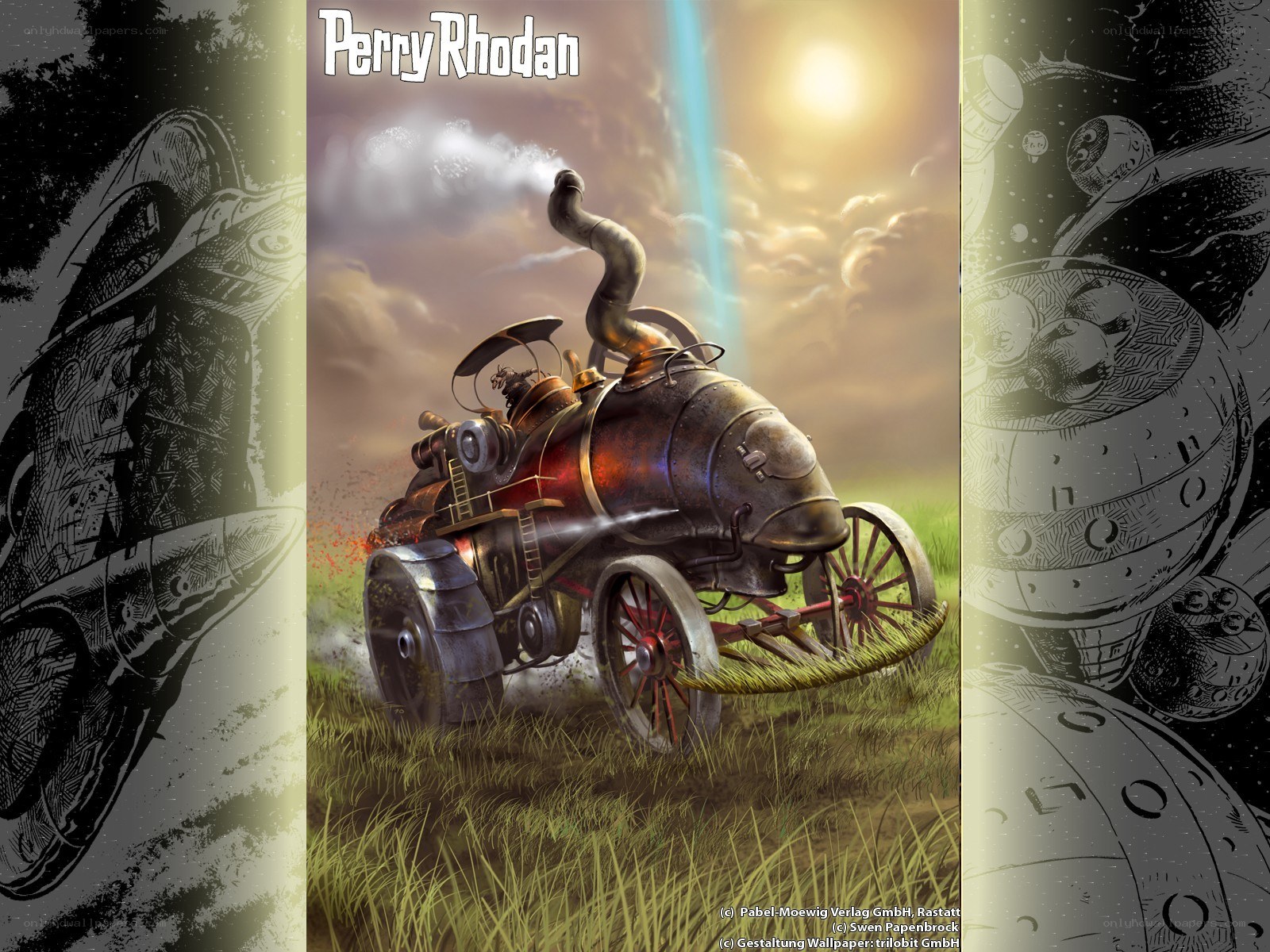 Perry Rhodan steampunk vehicle