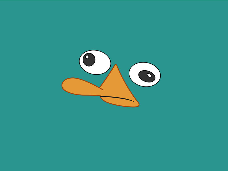 Perry the Platypus face