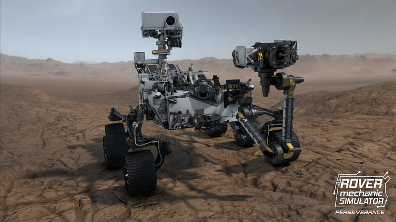 Perseverance Rover on Mars