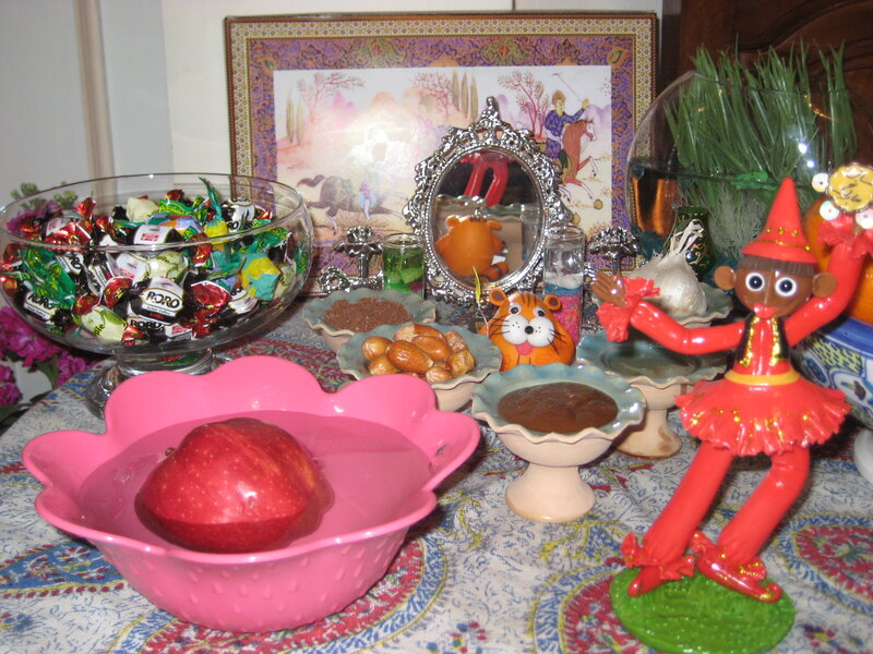 Persian New Year Table — Pink