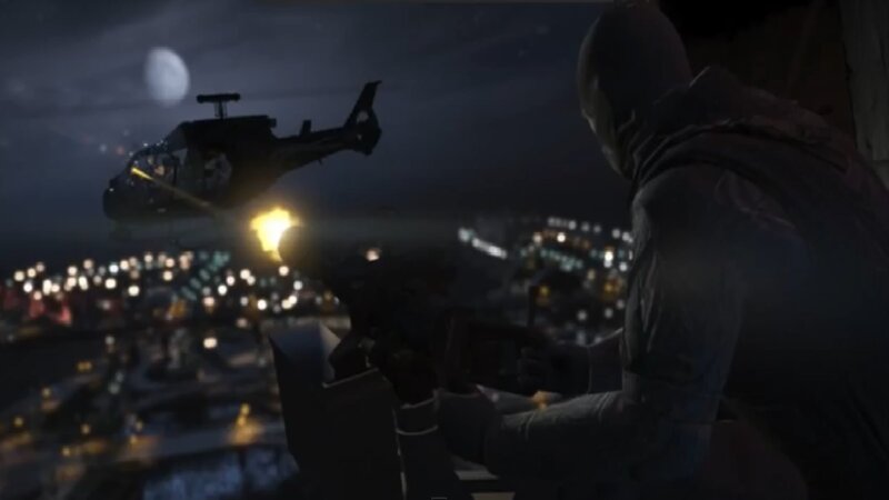 Person Aiming Weapon