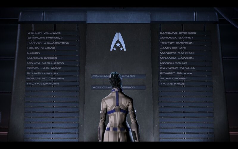 Person at Memorial Wall