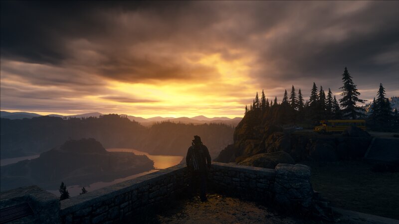 Person at Overlook