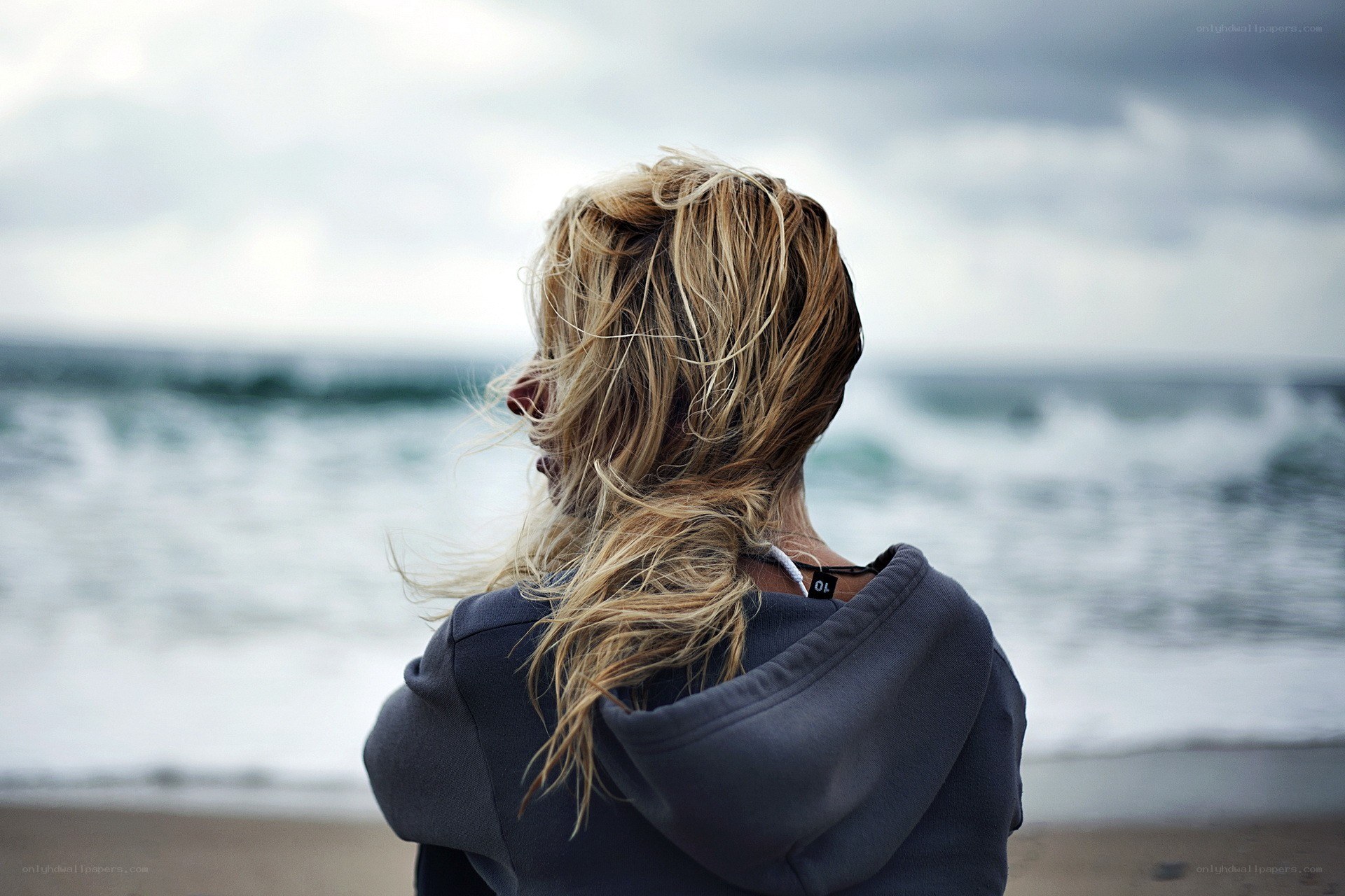 person at the beach