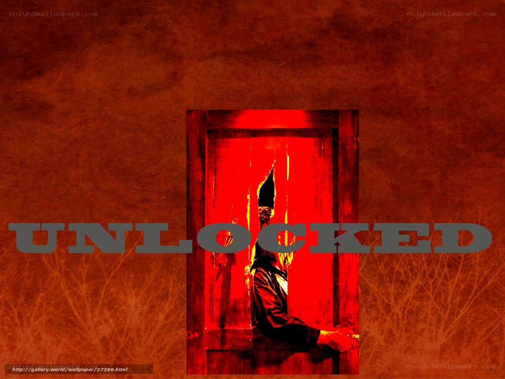 person breaking through door