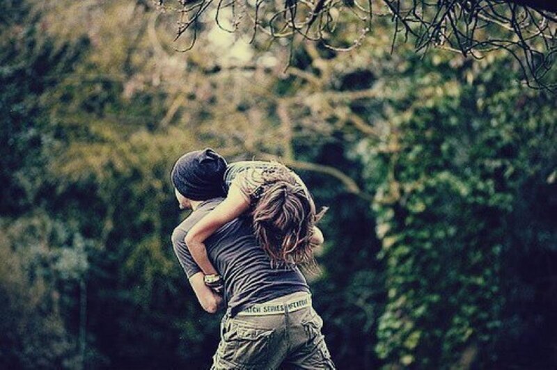 Person Carrying Another Person