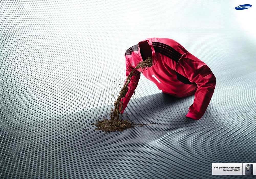 person covered in dirt