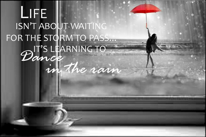 Person Dancing in Rain