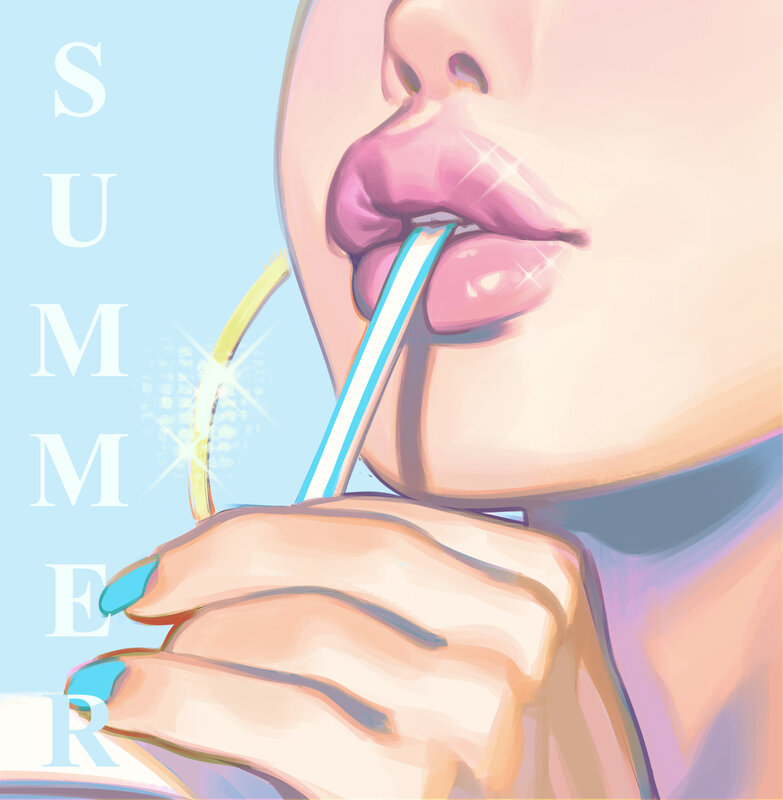 Person Drinking with Straw
