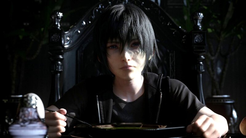 Person Eating at Table