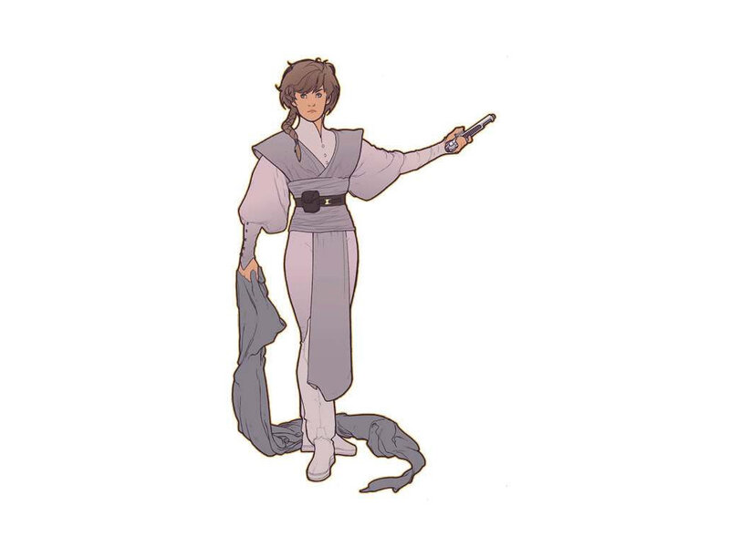 Person Holding a Blaster