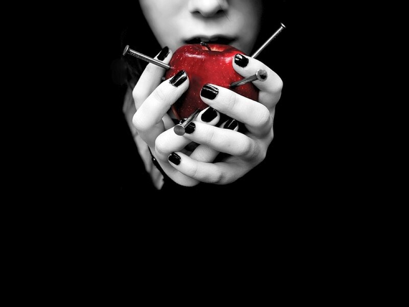 Person Holding Apple