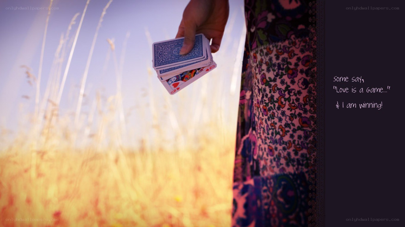 person holding cards in field