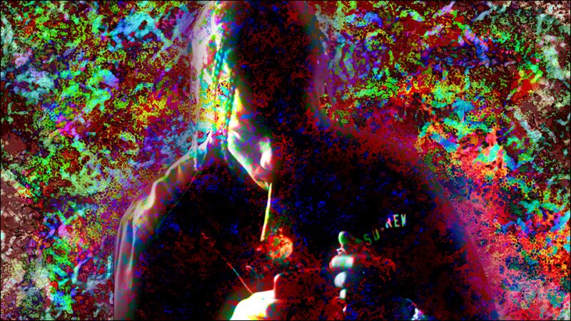 Person Holding Cigarette — Red