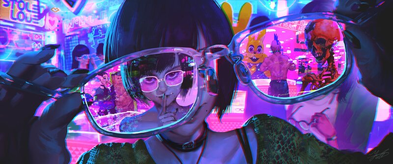 Person Holding Glasses