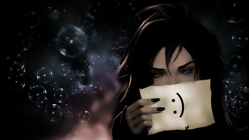Person Holding Paper — Black