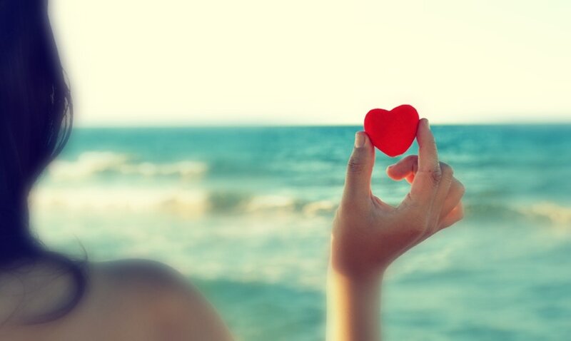 Person Holding Red Heart — Serene