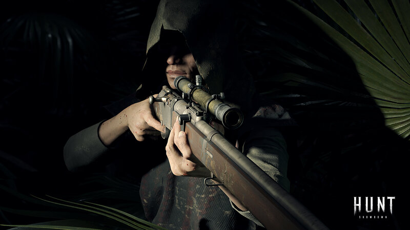 Person Holding Rifle — Black, Dark, Tense