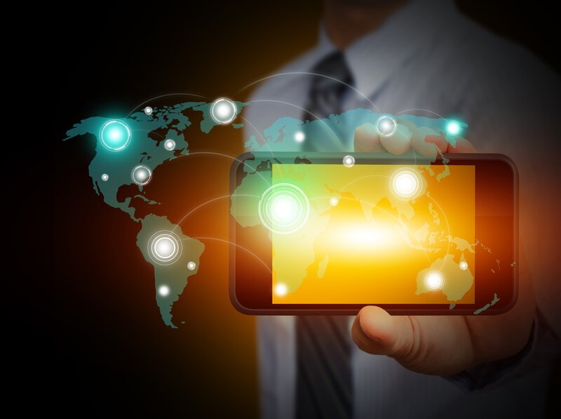 Person Holding Smartphone