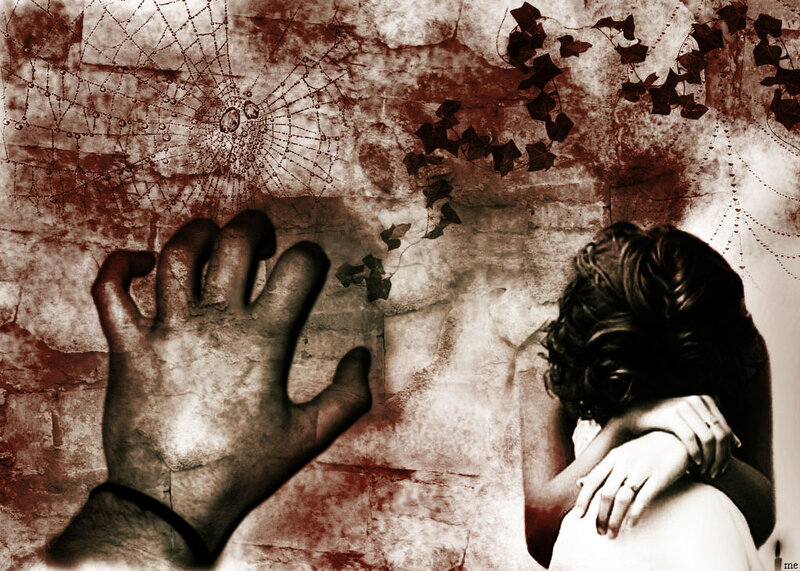 Person Hugging Self