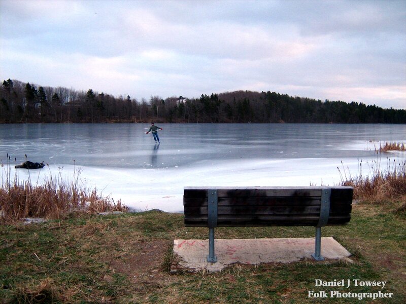 Person Ice Skating