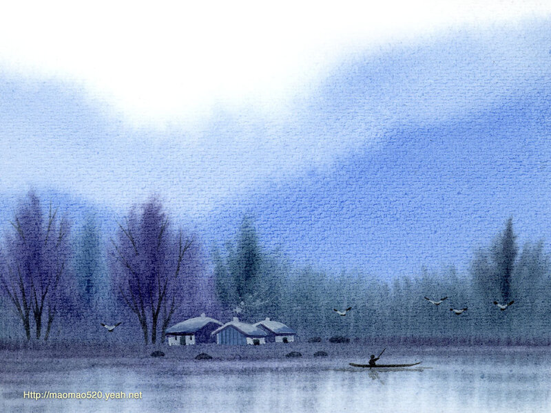 Person in a Canoe