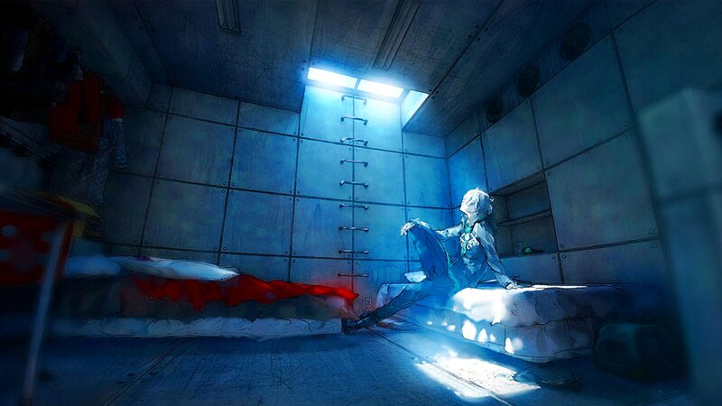 Person in a Cell