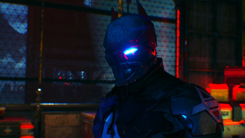 Person in Armored Suit