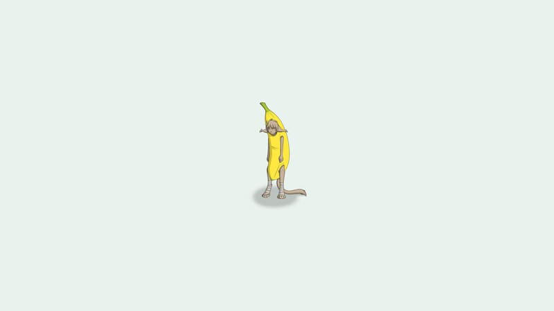 Person in Banana Costume