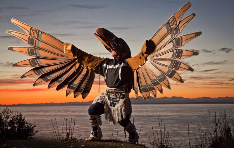 Person in Bird Costume