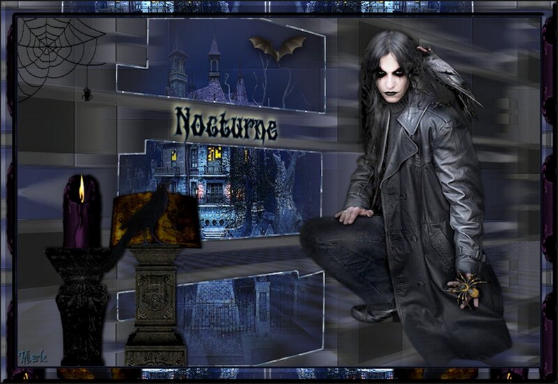 Person in Black Coat — Dark