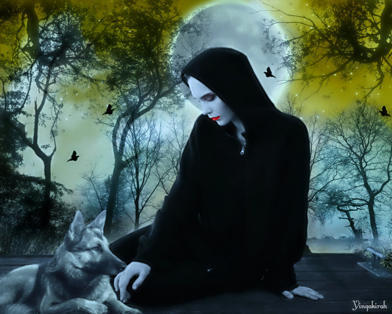 Person in Black Hoodie — Dramatic, Night