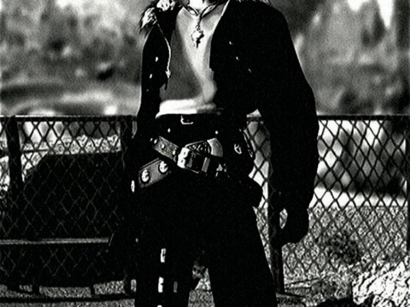 person in black jacket