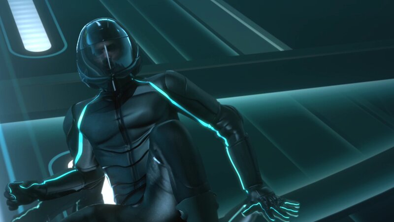 Person in Black Suit — Dramatic, 3d Render