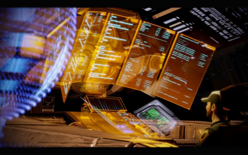 Person in Cockpit