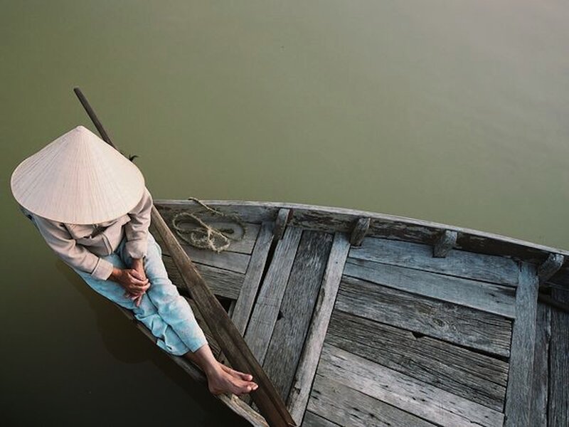 Person in Conical Hat