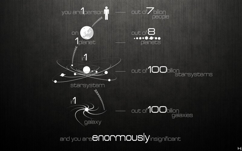 Person in Cosmic Scale