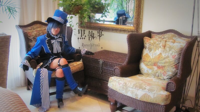 Person in Cosplay Costume — Blue, Calm