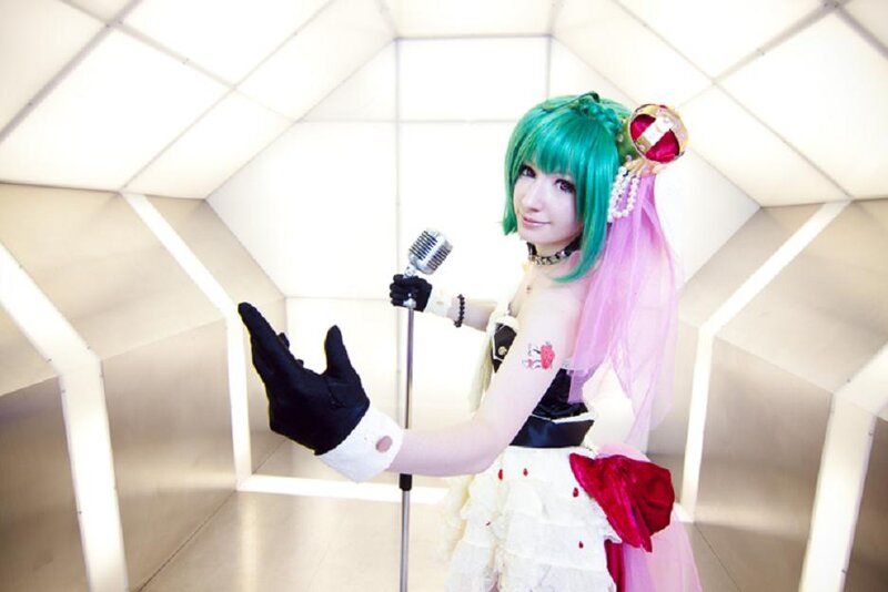 Person in Cosplay Costume — Green