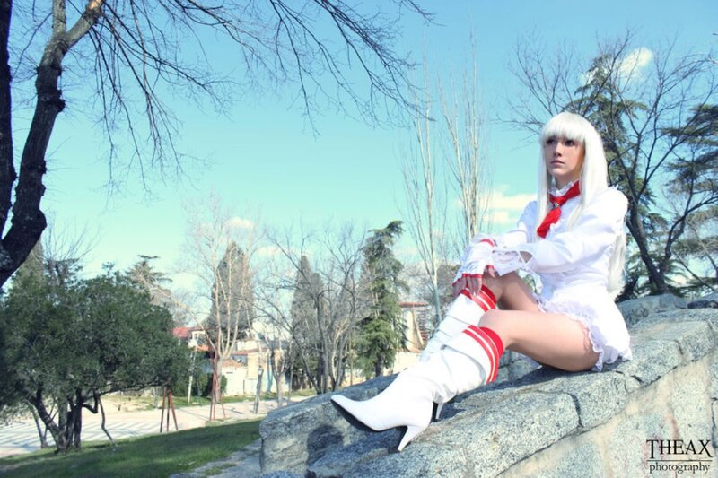 Person in Cosplay Costume — White, Calm