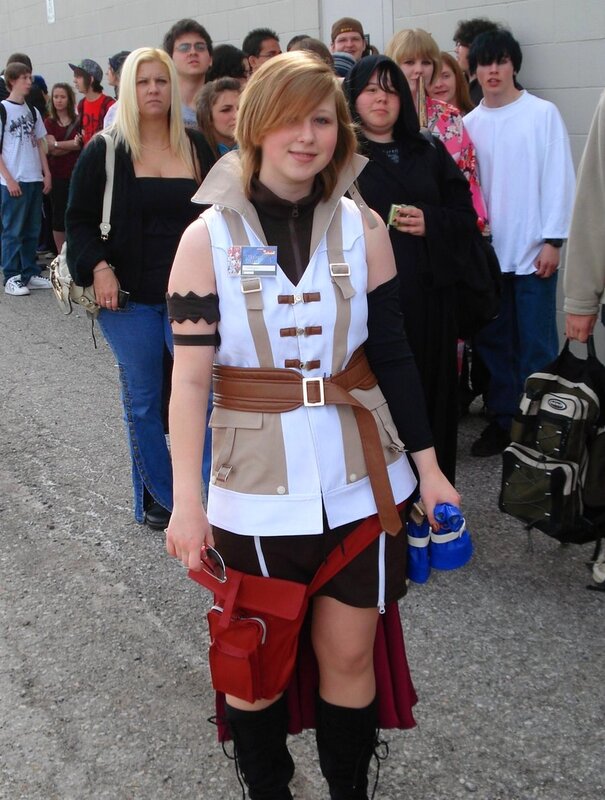 Person in Cosplay Costume — White, Casual